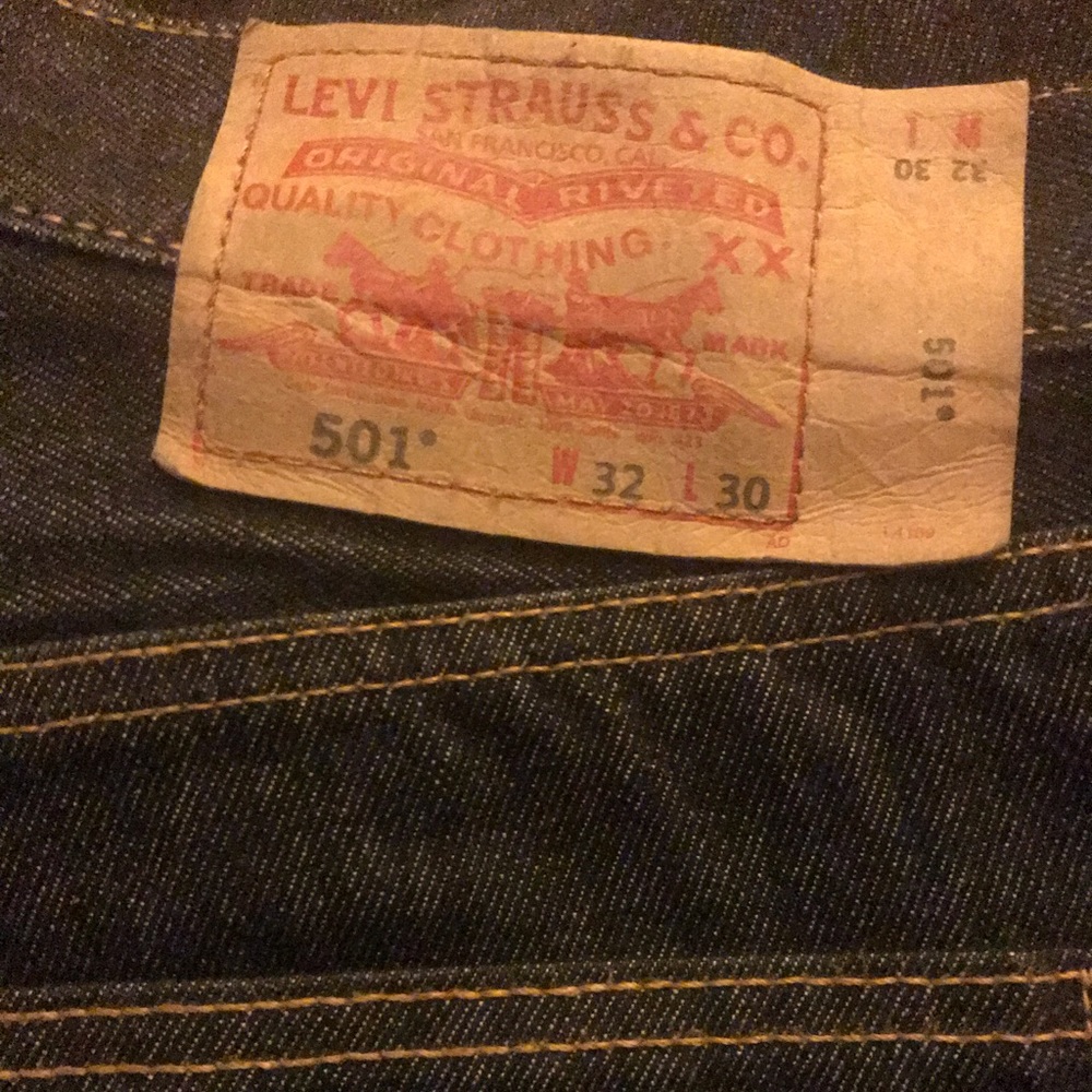 Indigo blue jeans